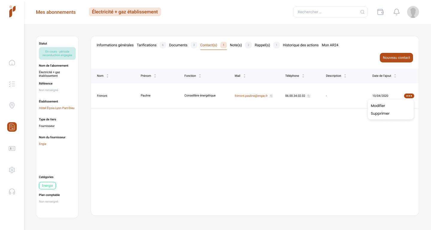 Analyse des coûts fournisseurs par catégorie et par période dans Pilboard
